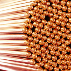 Bronzas apaļie stieņi