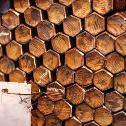 Бронзовые шестигранники