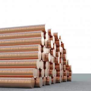 Медные круглые прутки